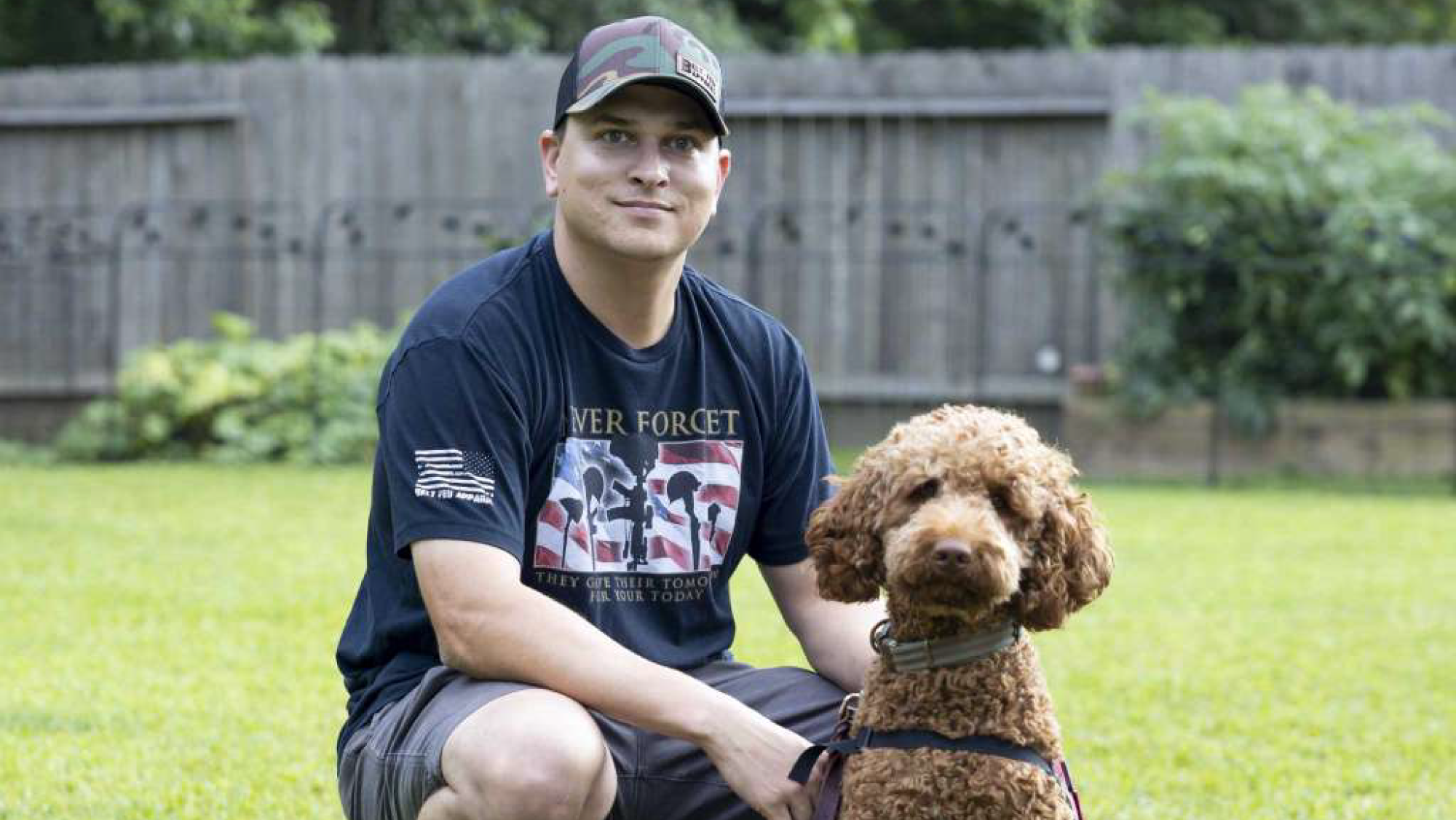 Veteran and Service Dog